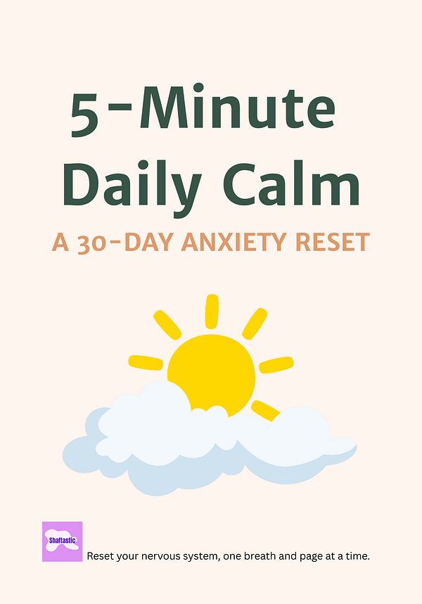 5 minutes daily calm